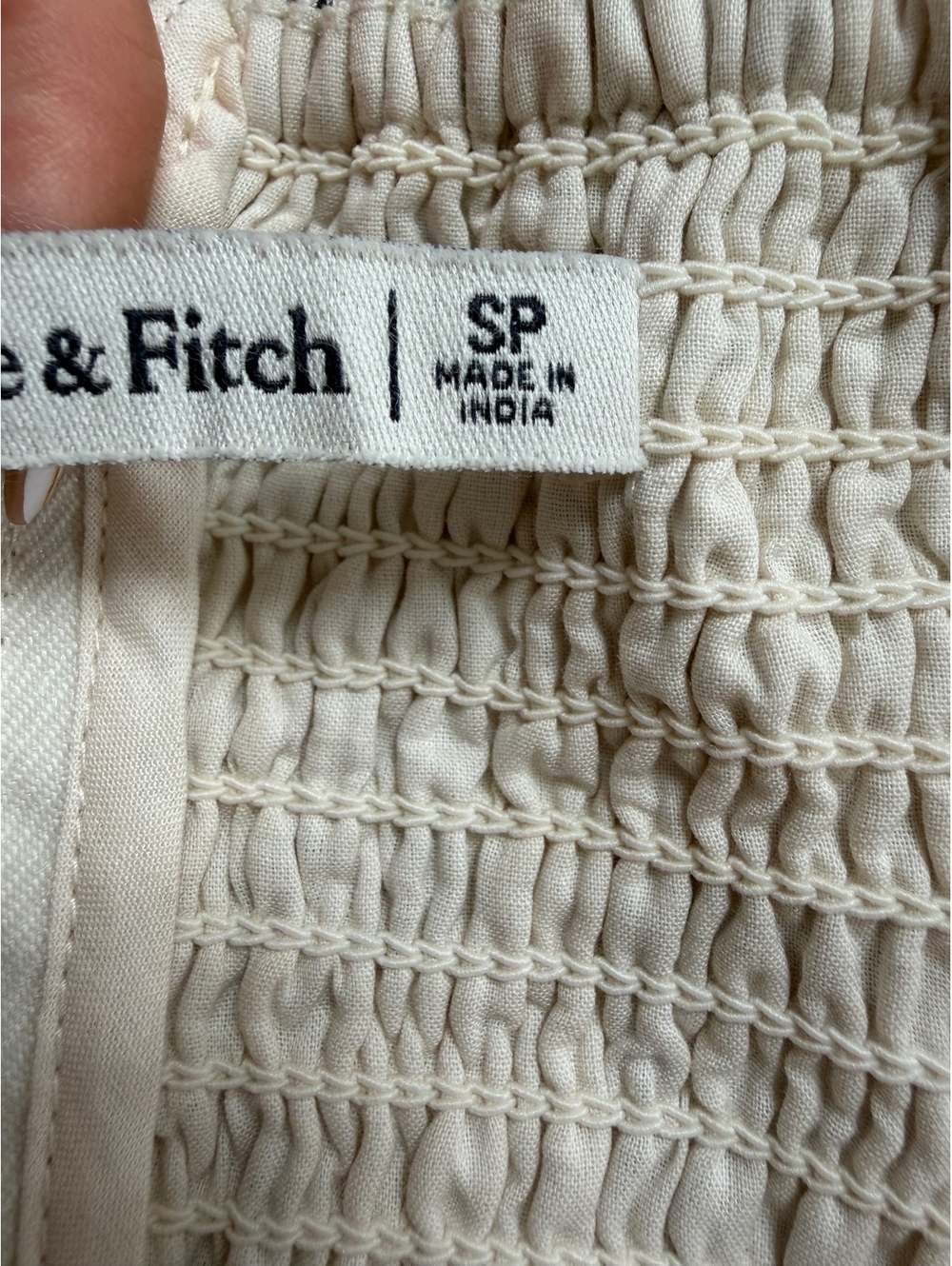 Abercrombie & Fitch Mini Linen Dress - Picture 4 of 5